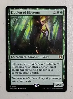 Eidolon of Blossoms Commander: Wilds of Eldraine Regular MTG - Image 1