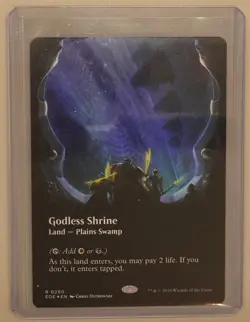 Godless Shrine 2025 Edge of Eternities Borderless Expansion/Rare #280 - Image 1