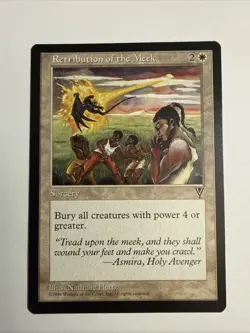 MTG NM Retribution of The Meek Visions - Image 1