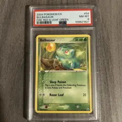 2004 Pokemon EX Bulbasaur, Fire, Red And Leaf Green Number 54 - Image 1