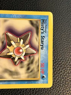 Pokemon TCG Misty's Staryu 90/132 Regular 1st Edition Common Gym Heroes Nm/creas - Image 2