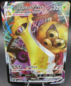 Aegislash VMAX SWSH04 Vivid Voltage 127/185 Ultra Rare Pokemon TCG Near Mint - Image 1
