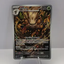 Pokemon Shiftry 163/162 Temporal Forces Illustration Rare Holo Sie Nanahara - Image 1