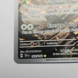 Pokemon Shiftry 163/162 Temporal Forces Illustration Rare Holo Sie Nanahara - Image 3
