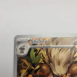 Pokemon Shiftry 163/162 Temporal Forces Illustration Rare Holo Sie Nanahara - Image 5