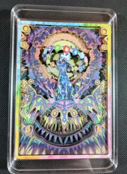 Pokemon Umbreon Non-TCG Fan-Art 3d Paper Cut Carving Slab Chinese - Image 1