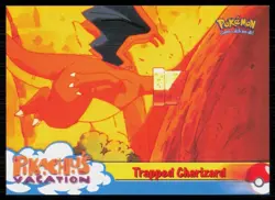 1999 Topps: Pokemon The Movie Edition, Pikachu's Vacation TRAPPED CHARIZARD #51 - Image 1