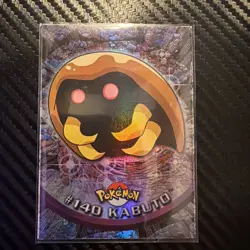 Pokemon 2000 Topps Chrome Kabuto & Kabutops Holo NM - LP - Image 1