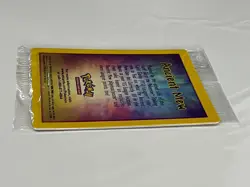 SEALED Ancient Mew 1999 Pokemon Movie Original Promo Packaging Double Holo Foil - Image 4