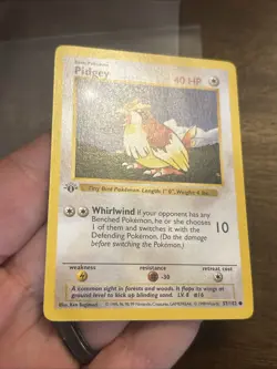 Pidgey 057/102 Base Set Shadowless 1st Edition Regular Vintage Wotc Pokemon - Image 3