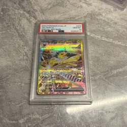 PSA 10 GEM MINT Jolteon ex SAR 209/187 SV8a Terastal Festival Pokemon Japanese - Image 3