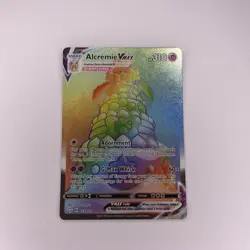 Pokemon Pokemon TCG Alcremie VMAX Secret Rare 073/072 Shining Fates Rainbow NM - Image 1