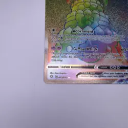Pokemon Pokemon TCG Alcremie VMAX Secret Rare 073/072 Shining Fates Rainbow NM - Image 4