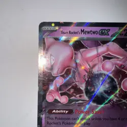 Pokemon TCG TEAM ROCKET'S MEWTWO Black Star Promo NM - Image 2