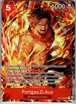 Portgas.D.Ace (Illustration Box Vol.5) ST15-005 English One Piece Promo - NM - Image 1