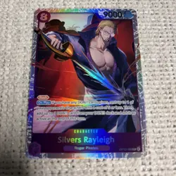 One Piece - Silvers Rayleigh OP13-066 Carrying On His Will - Super Rare - - Image 1