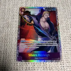 One Piece - Silvers Rayleigh OP13-066 Carrying On His Will - Super Rare - - Image 2