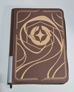 Disney Lorcana TCG Card Binder Brown - Image 1