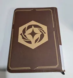 Disney Lorcana TCG Card Binder Brown - Image 3