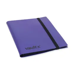 Vault X Standard 9-Pocket Strap Binder Purple - 360 Cards - New - Image 1