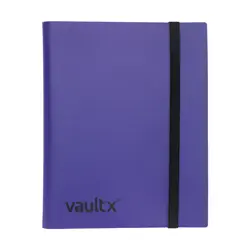 Vault X Standard 9-Pocket Strap Binder Purple - 360 Cards - New - Image 2