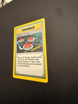 Pokemon TCG Trainer Card Pokemon Center Base 85/102 Regular LP! - Image 3