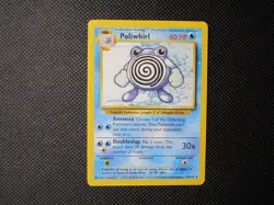 Poliwhirl 38/102 Base Set Pokemon Card NM - LP WotC - Image 1