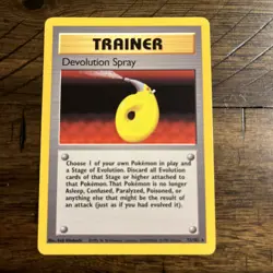 Devolution Spray Pokemon TCG Base Set Trainer Card 72/102 - Image 1