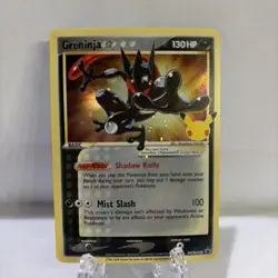 Greninja Gold Star SWSH144 Black Star Promo Pokemon Card NM C - Image 1