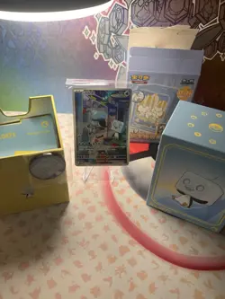 Eiscue Chinese Metal Exclusive Deck Box, Promo, Dividers, Magnet - Pokemon Card - Image 1