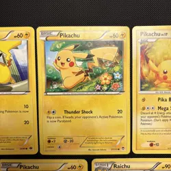 Pokemon TCG Pickachu Raichu Lover’s Card Lot (5 Cards) - Image 3