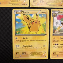 Pokemon TCG Pickachu Raichu Lover’s Card Lot (5 Cards) - Image 5