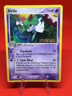 Kirlia 32/101 Dragon Frontiers Reverse Holo Pokemon Card MP+,LP - Image 1