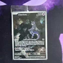 MEWTWO SVP 052 Scarlet Violet 151 Promo Illustration Rare Pokemon Card SEALED - Image 1