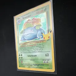 Pokemon Venusaur Pokemon Celebrations 15/102 Holo Rare Card 100HP English - Image 3
