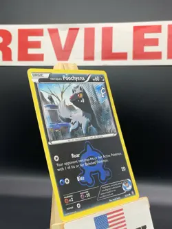 Team Aqua's Poochyena 16/34 Pokemon Double Crisis XY Reverse Holo Common Card HP - Image 5
