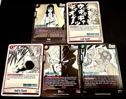 Dragon Ball Super - Manga Booster (5) Holo Cards - Pack Fresh - Eng/JP Blend - Image 1