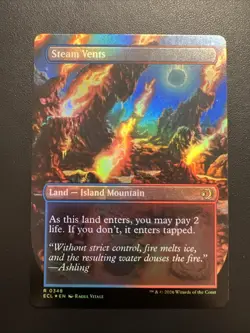 Steam Vents (Borderless) [Lorwyn Eclipsed] 348 NM Foil - Image 2