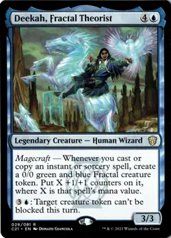 Deekah, Fractal Theorist R Commander 2021 26 NM - Image 1