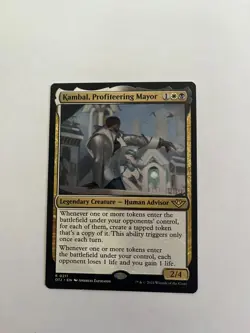 MTG Kambal, Profiteering Mayor OTJ #211 NM - Image 1