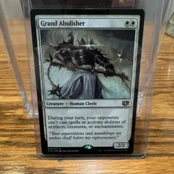 Magic: The Gathering Grand Abolisher Commander 2014 Rare White Creature 074/337 - Image 1