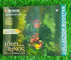 MTG Lord of the Rings Collector Booster Pack Omega Box Sealed - Image 1