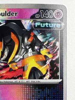Iron Boulder 046/131 Master Ball Pattern – Prismatic Evolutions Holo Pokemon TCG - Image 3