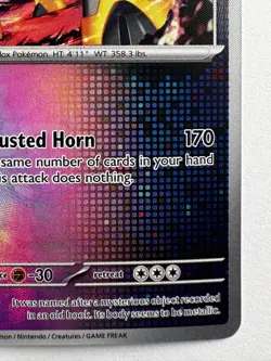Iron Boulder 046/131 Master Ball Pattern – Prismatic Evolutions Holo Pokemon TCG - Image 4