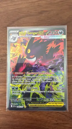 Mega Gengar ex 284/217 SIR Secret Rare Pokemon Ascended Heroes MINT Pack Fresh - Image 1
