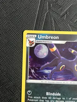 Pokemon TCG *GALAXY SWIRL* Umbreon SWSH129 Promo Holo (English) - NM - Image 5