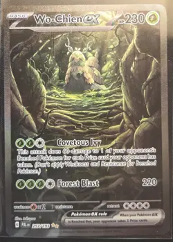 Pokemon TCG Wo-Chien ex 257/193 SIR Sv02: Paldea Evolved Holo NM - Image 1