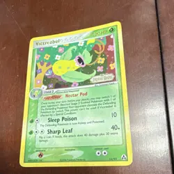 Pokemon TCG-Victreebel-Legend Maker-13/92-100HP-Reverse Holo-Holo Rare-English - Image 1