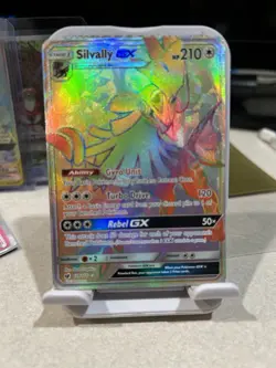Pokemon Silvally GX Secret Rare Full Art Holo 119/111 SM-Crimson Invasion - Image 1