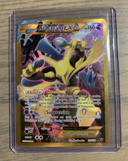 Pokemon 2016 Alakazam EX 125/124 XY Fates Collide Full Art Secret Rare - Image 4